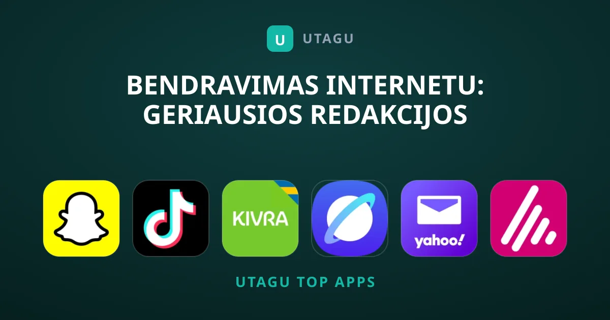 Bendravimas Internetu: Geriausios Redakcijos Rekomendacijos